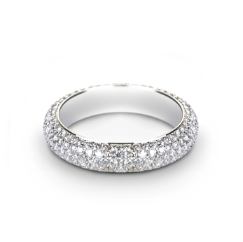 Pave Engagement Ring